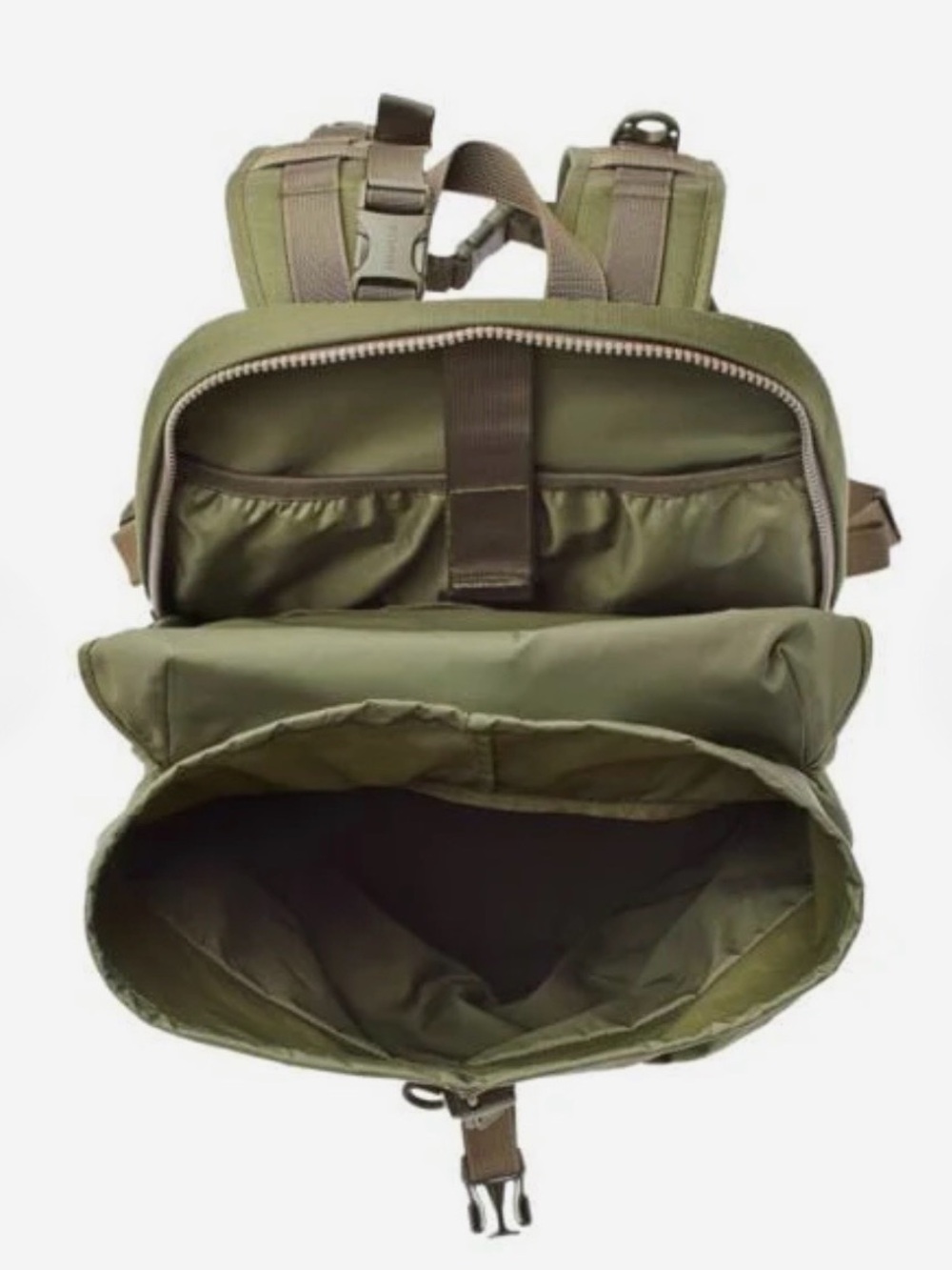 Filson Olive Ripstop Canvas Field Backpack - Picture 2 of 2